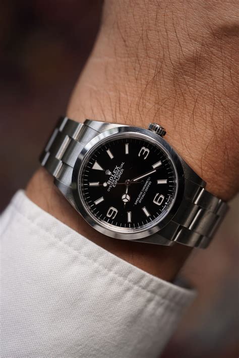 rolex 124270 wrist|Rolex explorer reference 124270.